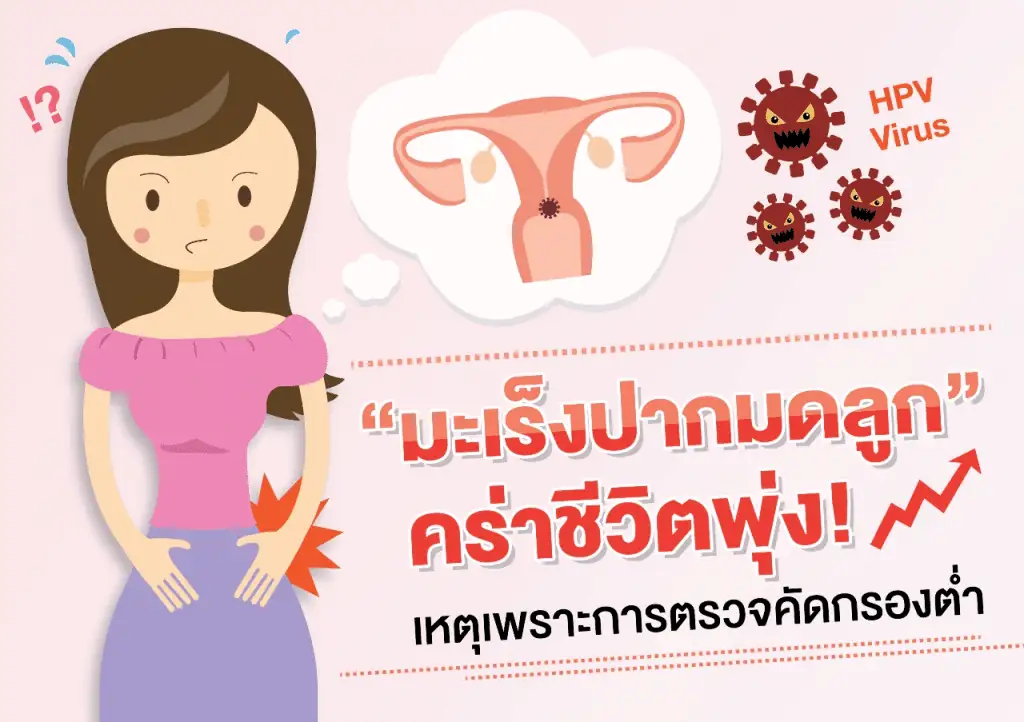 ชายสำส่อน ไม่ป้องกัน ทำหญิงเสี่ยงมะเร็งปากมดลูก