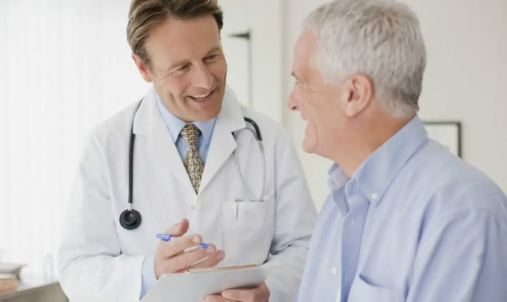Man visits his doctor